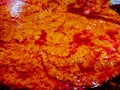 Red spice main ingredient & x22;sambal balado goreng& x22; and using to cook anyfood tradition culinary