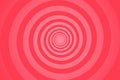 Red spiral background. Swirl, circular shape on red background. Royalty Free Stock Photo