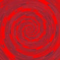 Red spiral pattern - digitally rendered background