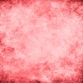 Red splatter grunge texture background. Darker edges, lighter center. Royalty Free Stock Photo