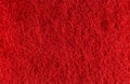 Red sponge texture background. Close up, macro photo Royalty Free Stock Photo