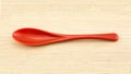 Red spoon