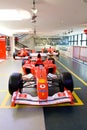 Red sport car Formula 1 Ferrari Royalty Free Stock Photo