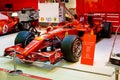 Red sport car Formula 1 Ferrari Royalty Free Stock Photo