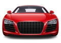 Red sport car Royalty Free Stock Photo