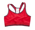 Red Sports Bra Royalty Free Stock Photo