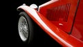 Red sports car Royalty Free Stock Photo
