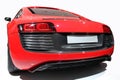Red sports car Royalty Free Stock Photo