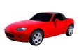 Red Sports Car Royalty Free Stock Photo