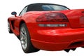 Red Sports Car Form Rear