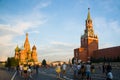 Red Square,the central area in Moscow Royalty Free Stock Photo