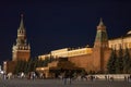Red Square in the evening. Moscow, Russia.