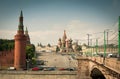 Red Square, Kremlin and the Cathedral St. Basil's