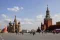 Red Square in Moscow Royalty Free Stock Photo