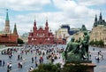 Red Square in Moscow Royalty Free Stock Photo