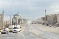 The Great Stone Bridge in Moscow Russia