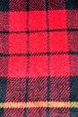 red square pattern tartan wool texture background Royalty Free Stock Photo