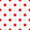 Red squares pattern Royalty Free Stock Photo