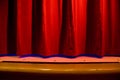 Red Stage Curtain