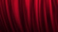 Red stage theatre curtain background Royalty Free Stock Photo