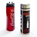 Red stainless Coca-Cola water bottle