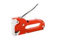 Red stapler Royalty Free Stock Photo