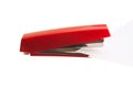 Red stapler Royalty Free Stock Photo