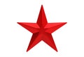 Red star Royalty Free Stock Photo