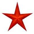 Red star Royalty Free Stock Photo