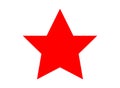 Red star communism symbol