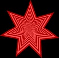 Red star ornament