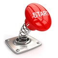 Red start button concept