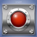 Red start button ignition