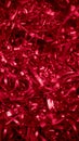 red steel shavings with visible details. background or texture Royalty Free Stock Photo