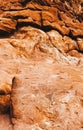 Red stone/rock texture pattern background Royalty Free Stock Photo