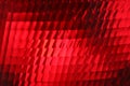 Red stop light, close up Royalty Free Stock Photo