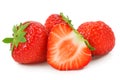 Red strawberries Royalty Free Stock Photo