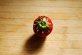 Strawberry on a chopping board