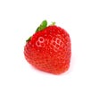 Red strawberry isolated on a white background. Organic strawberry.Healthy food. Fresh strawberry Royalty Free Stock Photo