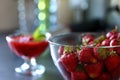 The red strawberry is a juicy and the most sumptuous fruit with a lot of vitamins. Royalty Free Stock Photo