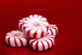 Red Striped Peppermints Royalty Free Stock Photo