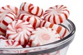 Red Striped Peppermints Royalty Free Stock Photo