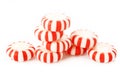 Red striped peppermints