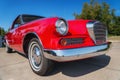 Red 1963 Studebaker Gran Turismo