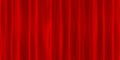 Red stylish romance backdrop. Smooth delicate fashion textile texture. Silk reflection seamless background. Shiny elegance
