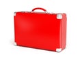 Red suitcase Royalty Free Stock Photo