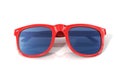 Red sun glasses Royalty Free Stock Photo