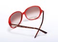 A red Sun glasses Royalty Free Stock Photo