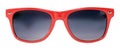 Red Sunglasses Royalty Free Stock Photo