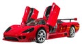 Red supercar Royalty Free Stock Photo